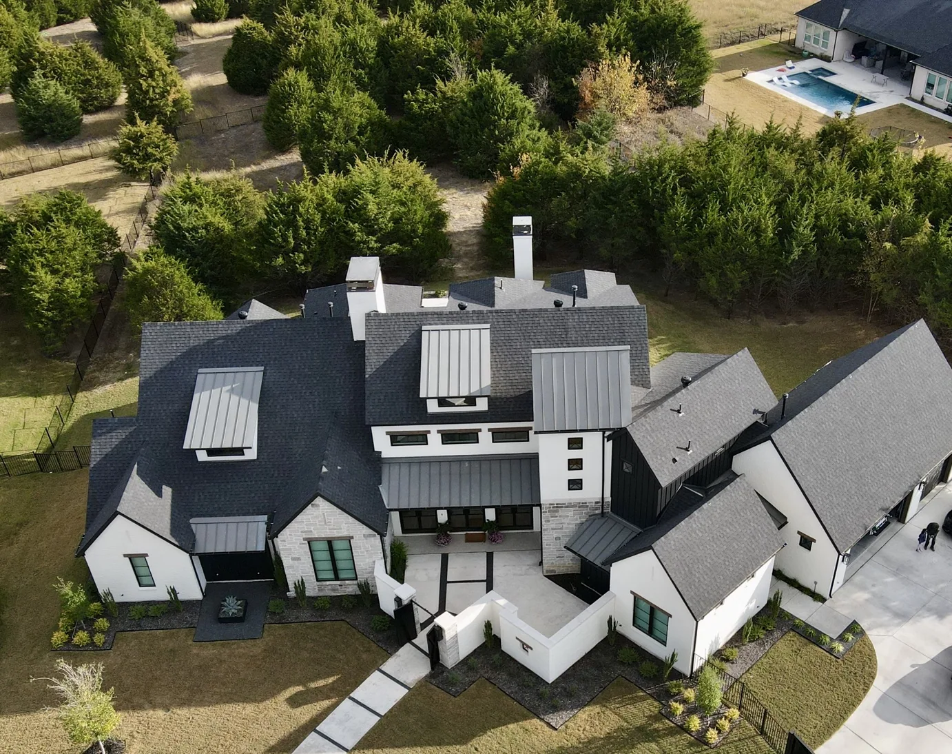 Custom residential roofing