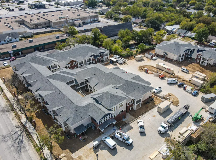 Multifamily roofing project