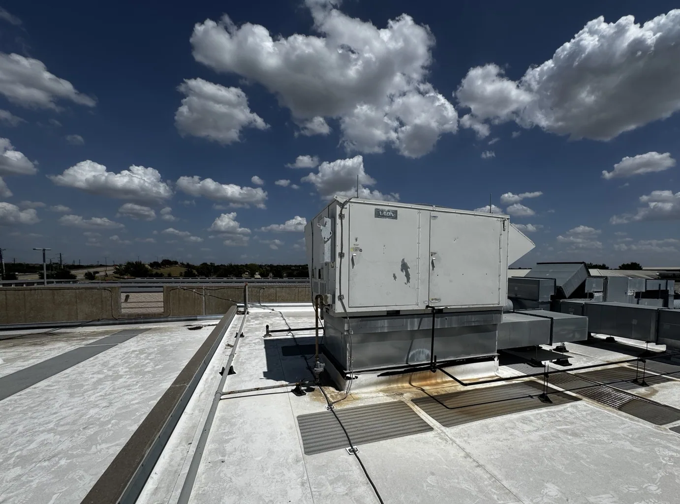 Commercial low-slope roof